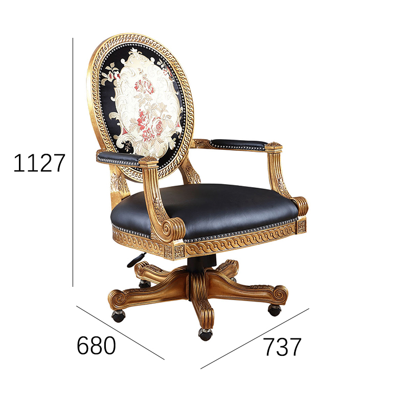EKAR Aristocrat Luxury Executive Chair | Hand-Carved Gold Leaf Office Furniture | American Style Swivel Chair,EKAR FURNITURE CO.,LTD,EKAR Aristocrat Luxury Executive Chair | Hand-Carved Gold Leaf Office Furniture | American Style Swivel Chair,foshan furniture factory,custom Furniture factory,china furniture factory