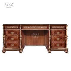 EKAR Chancellor Presidential Executive Desk | Luxury American Style Hand-Carved Office Furniture,MY SHOP,EKAR Chancellor Presidential Executive Desk | Luxury American Style Hand-Carved Office Furniture,foshan furniture factory,custom Furniture factory,china furniture factory