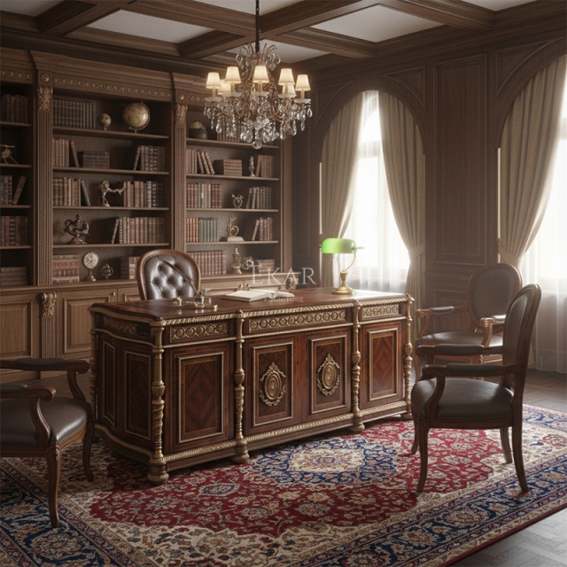 EKAR Chancellor Presidential Executive Desk | Luxury American Style Hand-Carved Office Furniture,MY SHOP,EKAR Chancellor Presidential Executive Desk | Luxury American Style Hand-Carved Office Furniture,foshan furniture factory,custom Furniture factory,china furniture factory