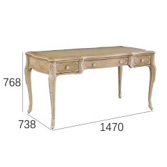 EKAR Antoinette Luxury Writing Desk | Hand-Carved American Style Home Office Furniture,EKAR FURNITURE CO.,LTD,EKAR Antoinette Luxury Writing Desk | Hand-Carved American Style Home Office Furniture,foshan furniture factory,custom Furniture factory,china furniture factory