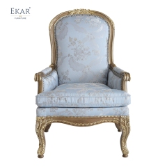 EKAR Sovereign Sky Luxury Accent Chair | Hand-Carved American Style Armchair | High-End Seating,EKAR FURNITURE CO.,LTD,EKAR Sovereign Sky Luxury Accent Chair | Hand-Carved American Style Armchair | High-End Seating,foshan furniture factory,custom Furniture factory,china furniture factory