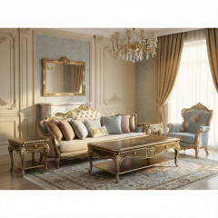 EKAR Sovereign Sky Luxury Accent Chair | Hand-Carved American Style Armchair | High-End Seating,EKAR FURNITURE CO.,LTD,EKAR Sovereign Sky Luxury Accent Chair | Hand-Carved American Style Armchair | High-End Seating,foshan furniture factory,custom Furniture factory,china furniture factory