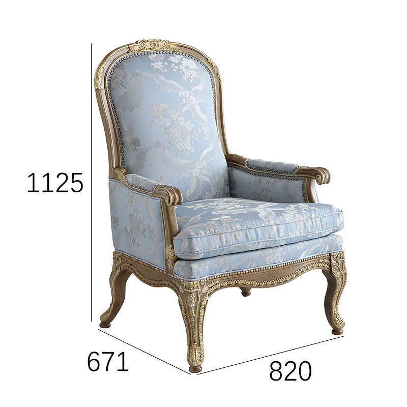 EKAR Sovereign Sky Luxury Accent Chair | Hand-Carved American Style Armchair | High-End Seating,EKAR FURNITURE CO.,LTD,EKAR Sovereign Sky Luxury Accent Chair | Hand-Carved American Style Armchair | High-End Seating,foshan furniture factory,custom Furniture factory,china furniture factory