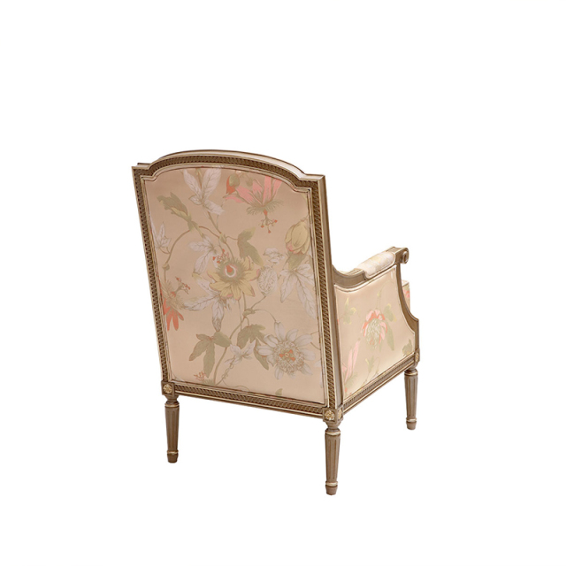 EKAR Vienna Luxury Accent Chair | American Style Floral Armchair | Classical Living Room Seating,EKAR FURNITURE CO.,LTD,EKAR Vienna Luxury Accent Chair | American Style Floral Armchair | Classical Living Room Seating,foshan furniture factory,custom Furniture factory,china furniture factory