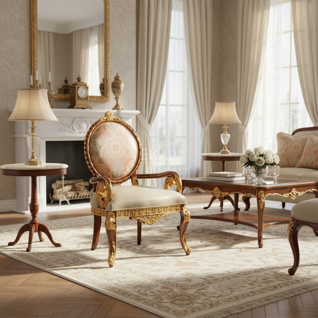 EKAR Victoria Sovereign Luxury Accent Chair  Hand-Carved American Style Armchair,EKAR FURNITURE CO.,LTD,EKAR Victoria Sovereign Luxury Accent Chair  Hand-Carved American Style Armchair,foshan furniture factory,custom Furniture factory,china furniture factory