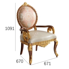 EKAR Victoria Sovereign Luxury Accent Chair  Hand-Carved American Style Armchair,EKAR FURNITURE CO.,LTD,EKAR Victoria Sovereign Luxury Accent Chair  Hand-Carved American Style Armchair,foshan furniture factory,custom Furniture factory,china furniture factory