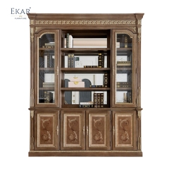 EKAR Chancellor Imperial Luxury Bookcase | American Style Ornate Display Cabinet |,MY SHOP,EKAR Chancellor Imperial Luxury Bookcase | American Style Ornate Display Cabinet |,foshan furniture factory,custom Furniture factory,china furniture factory
