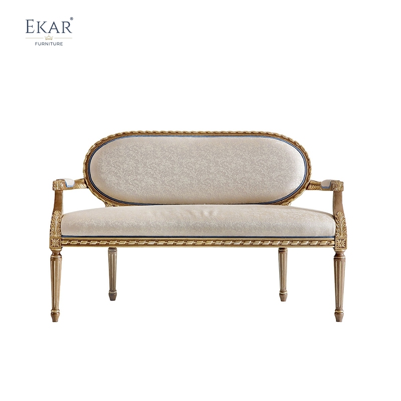 EKAR Sovereign Oval Back Luxury Settee|Hand-Carved American Style Loveseat| Premium Living Room Furniture,EKAR FURNITURE CO.,LTD,EKAR Sovereign Oval Back Luxury Settee|Hand-Carved American Style Loveseat| Premium Living Room Furnitur,foshan furniture factory,custom Furniture factory,china furniture factory