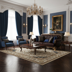 EKAR Imperial Majesty Luxury Sofa | Traditional English Tufted Leather Couch | Ornate Living Room Furniture,MY SHOP,EKAR Imperial Majesty Luxury Sofa | Traditional English Tufted Leather Couch | Ornate Living Room Furniture,foshan furniture factory,custom Furniture factory,china furniture factory