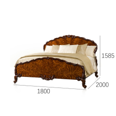 EKAR Sovereign Burlwood Hand-Carved English Bed | Luxury Foshan Furniture Factory,MY SHOP,EKAR Sovereign Burlwood Hand-Carved English Bed | Luxury Foshan Furniture Factory,foshan furniture factory,custom Furniture factory,china furniture factory