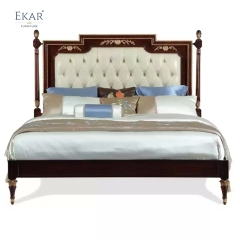 EKAR Kensington Imperial Luxury Bed | Classical English Style Tufted Wood Bed Frame | High-End Master Suite Furniture,MY SHOP,EKAR Kensington Imperial Luxury Bed | Classical English Style Tufted Wood Bed Frame | High-End Master Suite Furniture,foshan furniture factory,custom Furniture factory,china furniture factory