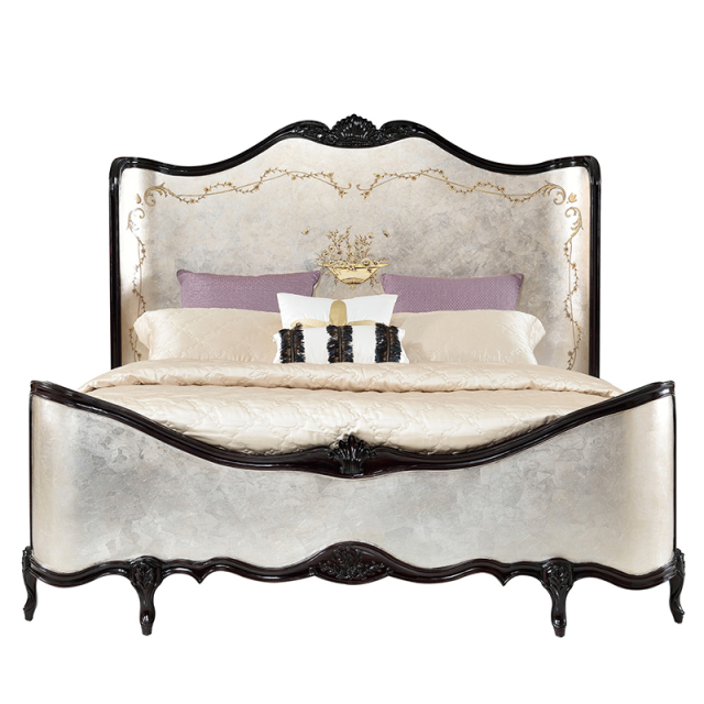 ,MY SHOP,Classic Wooden Double Bed – Elegant Design for Luxurious Bedroom Comfort,foshan furniture factory,custom Furniture factory,china furniture factory