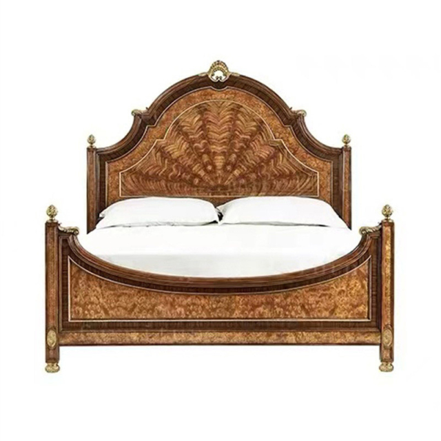 EKAR Empress Sunburst Imperial Bed | Luxury English Style Burl Wood Frame | Premium Master Bedroom Selections,MY SHOP,EKAR Empress Sunburst Imperial Bed | Luxury English Style Burl Wood Frame | Premium Master Bedroom Selections,foshan furniture factory,custom Furniture factory,china furniture factory