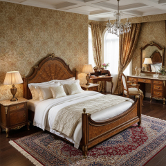 EKAR Empress Sunburst Imperial Bed | Luxury English Style Burl Wood Frame | Premium Master Bedroom Selections,MY SHOP,EKAR Empress Sunburst Imperial Bed | Luxury English Style Burl Wood Frame | Premium Master Bedroom Selections,foshan furniture factory,custom Furniture factory,china furniture factory