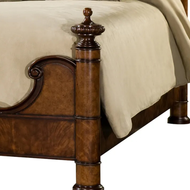 EKAR Sovereign Manor Luxury English Bed | Hand-Carved Burl Wood & Upholstered Frame |,EKAR FURNITURE CO.,LTD,EKAR Sovereign Manor Luxury English Bed | Hand-Carved Burl Wood & Upholstered Frame |,foshan furniture factory,custom Furniture factory,china furniture factory