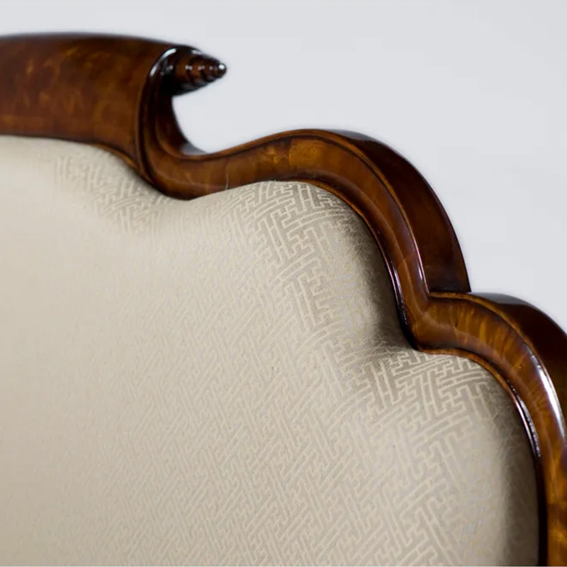 EKAR Buckingham Serenity Luxury Bed | English Style Burl Wood & Upholstered Frame |,EKAR FURNITURE CO.,LTD,EKAR Buckingham Serenity Luxury Bed | English Style Burl Wood & Upholstered Frame |,foshan furniture factory,custom Furniture factory,china furniture factory