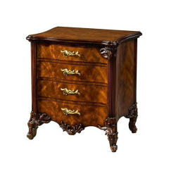 EKAR Winston Manor Luxury Nightstand | Hand-Carved English Style Bedside Chest |,MY SHOP,EKAR Winston Manor Luxury Nightstand | Hand-Carved English Style Bedside Chest |,foshan furniture factory,custom Furniture factory,china furniture factory
