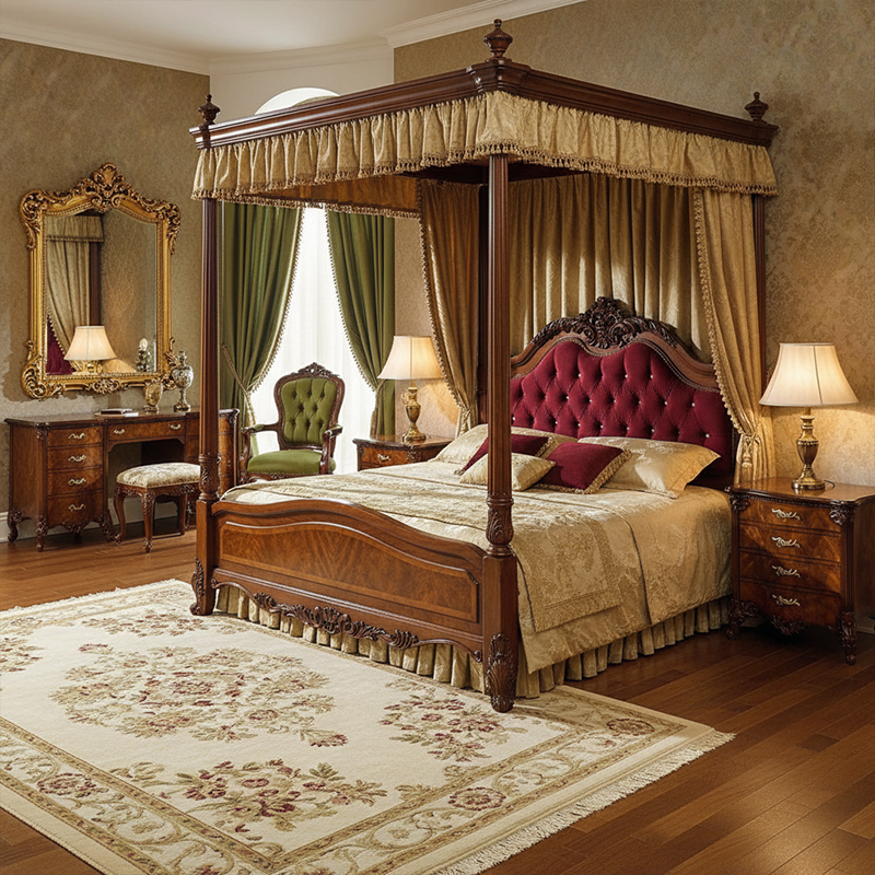 EKAR Winston Manor Luxury Nightstand | Hand-Carved English Style Bedside Chest |,EKAR FURNITURE CO.,LTD,EKAR Winston Manor Luxury Nightstand | Hand-Carved English Style Bedside Chest |,foshan furniture factory,custom Furniture factory,china furniture factory