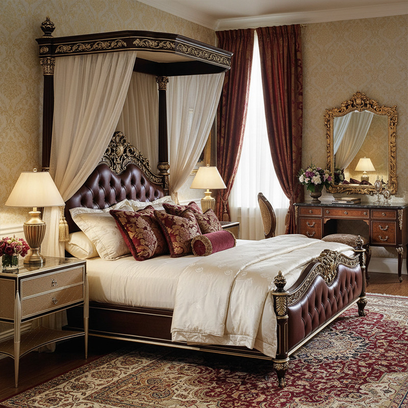 EKAR Regent Luxury Marble Top Nightstand | Premium English Style Bedside Table | Foshan Furniture Factory,EKAR FURNITURE CO.,LTD,EKAR Regent Luxury Marble Top Nightstand | Premium English Style Bedside Table | Foshan Furniture Factory,foshan furniture factory,custom Furniture factory,china furniture factory