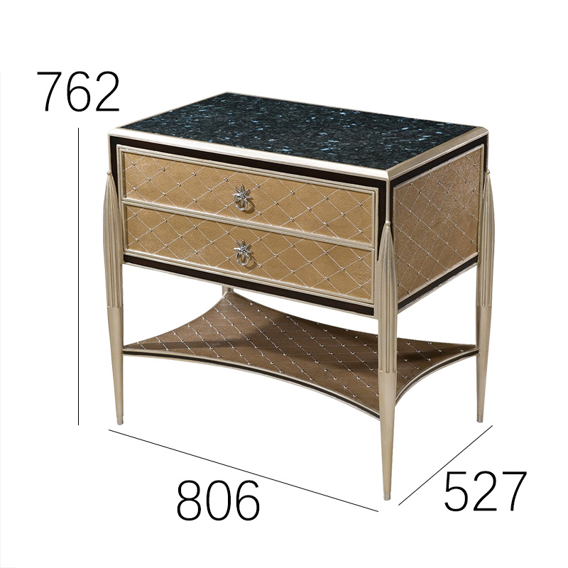 EKAR Regent Luxury Marble Top Nightstand | Premium English Style Bedside Table | Foshan Furniture Factory,EKAR FURNITURE CO.,LTD,EKAR Regent Luxury Marble Top Nightstand | Premium English Style Bedside Table | Foshan Furniture Factory,foshan furniture factory,custom Furniture factory,china furniture factory