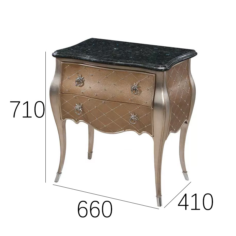 EKAR Regency Glam Luxury Nightstand | Hand-Carved Marble Top Bedside Chest |,EKAR FURNITURE CO.,LTD,EKAR Regency Glam Luxury Nightstand | Hand-Carved Marble Top Bedside Chest |,foshan furniture factory,custom Furniture factory,china furniture factory