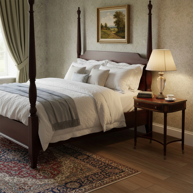 EKAR Regency Heritage Luxury Bedside Table | English Style Mahogany Nightstand | Premium Foshan Furniture Factory,MY SHOP,EKAR Regency Heritage Luxury Bedside Table | English Style Mahogany Nightstand | Premium Foshan Furniture Factory,foshan furniture factory,custom Furniture factory,china furniture factory