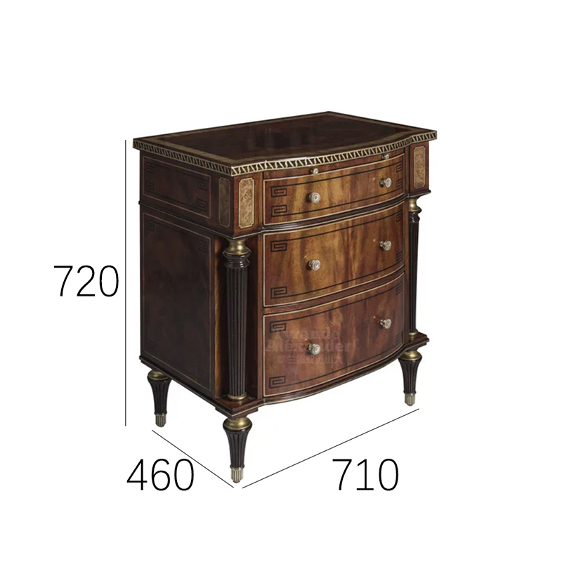 EKAR Regency Heritage Luxury Bedside Chest | English Style Hand-Carved Nightstand |,EKAR FURNITURE CO.,LTD,EKAR Regency Heritage Luxury Bedside Chest | English Style Hand-Carved Nightstand |,foshan furniture factory,custom Furniture factory,china furniture factory