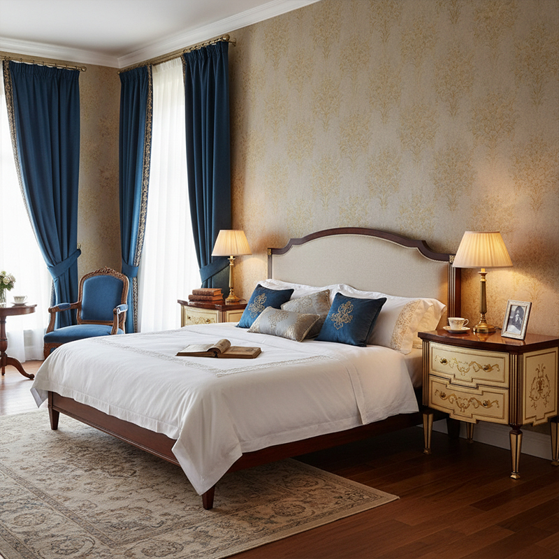 EKAR Regency Royal Nightstand | Luxury English Style Ivory & Mahogany Bedside Table |,EKAR FURNITURE CO.,LTD,EKAR Regency Royal Nightstand | Luxury English Style Ivory & Mahogany Bedside Table |,foshan furniture factory,custom Furniture factory,china furniture factory