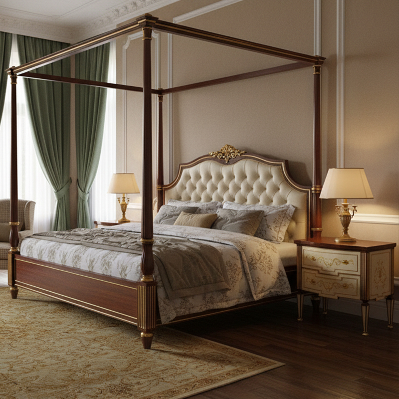 EKAR Regency Royal Nightstand | Luxury English Style Ivory & Mahogany Bedside Table |,EKAR FURNITURE CO.,LTD,EKAR Regency Royal Nightstand | Luxury English Style Ivory & Mahogany Bedside Table |,foshan furniture factory,custom Furniture factory,china furniture factory