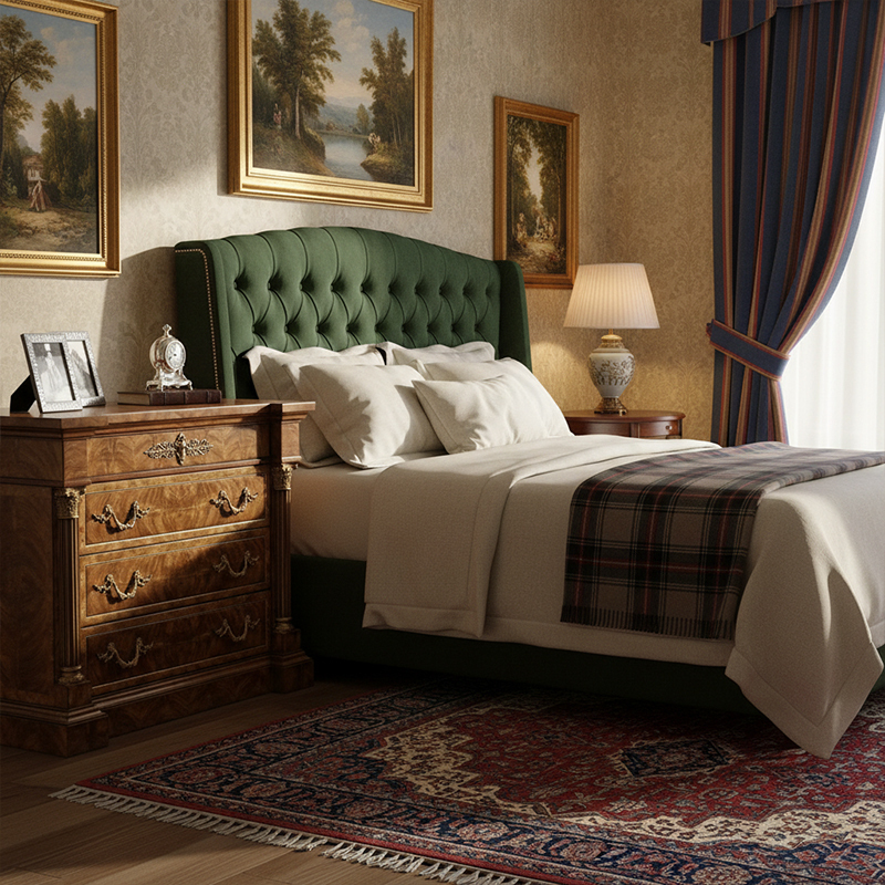 EKAR Regency Royal Nightstand | Luxury English Style Ivory & Mahogany Bedside Table |,EKAR FURNITURE CO.,LTD,EKAR Regency Royal Nightstand | Luxury English Style Ivory & Mahogany Bedside Table |,foshan furniture factory,custom Furniture factory,china furniture factory