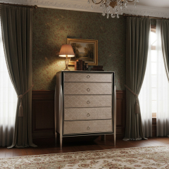 EKAR Regent Glamour Luxury Bedroom Chest | 5-Drawer English Style Tallboy | Premium Foshan Furniture Factory,MY SHOP,EKAR Regent Glamour Luxury Bedroom Chest | 5-Drawer English Style Tallboy | Premium Foshan Furniture Factory,foshan furniture factory,custom Furniture factory,china furniture factory