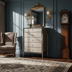 EKAR Regent Glamour Luxury Bedroom Chest | 5-Drawer English Style Tallboy | Premium Foshan Furniture Factory,MY SHOP,EKAR Regent Glamour Luxury Bedroom Chest | 5-Drawer English Style Tallboy | Premium Foshan Furniture Factory,foshan furniture factory,custom Furniture factory,china furniture factory