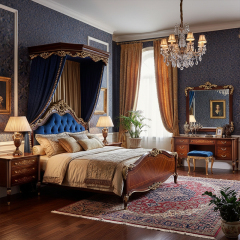 EKAR Vienna Regency Luxury Nightstand | English Style Inlaid Bedside Table |Premium Master Bedroom Furniture,MY SHOP,EKAR Vienna Regency Luxury Nightstand | English Style Inlaid Bedside Table |Premium Master Bedroom Furniture,foshan furniture factory,custom Furniture factory,china furniture factory