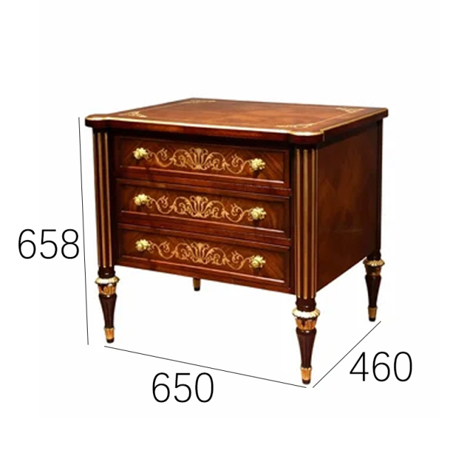 EKAR Vienna Regency Luxury Nightstand | English Style Inlaid Bedside Table |Premium Master Bedroom Furniture,MY SHOP,EKAR Vienna Regency Luxury Nightstand | English Style Inlaid Bedside Table |Premium Master Bedroom Furniture,foshan furniture factory,custom Furniture factory,china furniture factory