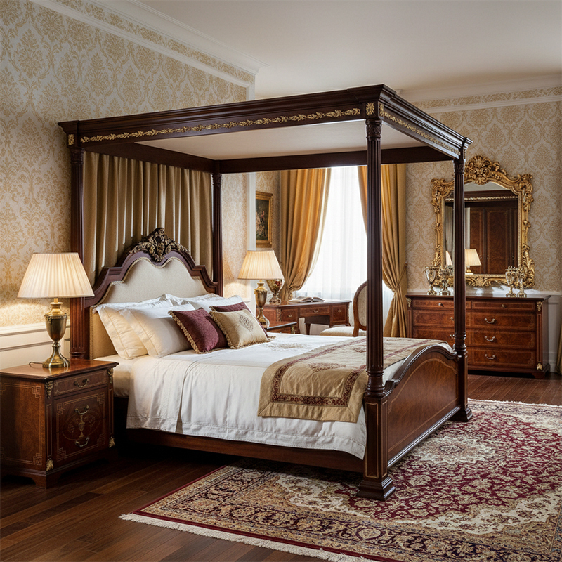 EKAR St. James Imperial Luxury Nightstand | English Style Hand-Inlaid Bedside Chest |,EKAR FURNITURE CO.,LTD,EKAR St. James Imperial Luxury Nightstand | English Style Hand-Inlaid Bedside Chest |,foshan furniture factory,custom Furniture factory,china furniture factory