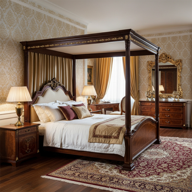 EKAR St. James Imperial Luxury Nightstand | English Style Hand-Inlaid Bedside Chest |,MY SHOP,EKAR St. James Imperial Luxury Nightstand | English Style Hand-Inlaid Bedside Chest |,foshan furniture factory,custom Furniture factory,china furniture factory