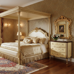 EKAR Regency Royal Ivory & Mahogany Bedroom Chest | Luxury English Style Hand-Painted Dresser |,MY SHOP,EKAR Regency Royal Ivory & Mahogany Bedroom Chest | Luxury English Style Hand-Painted Dresser |,foshan furniture factory,custom Furniture factory,china furniture factory