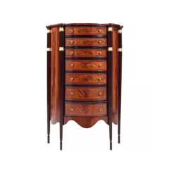 EKAR Regency Heritage Luxury Tallboy | English Style Hand-Inlaid Bedroom Chest | Premium Foshan Furniture,MY SHOP,EKAR Regency Heritage Luxury Tallboy | English Style Hand-Inlaid Bedroom Chest | Premium Foshan Furniture,foshan furniture factory,custom Furniture factory,china furniture factory