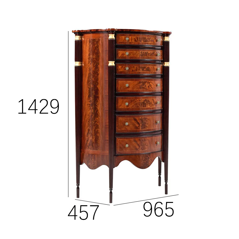 EKAR Regency Heritage Luxury Tallboy | English Style Hand-Inlaid Bedroom Chest | Premium Foshan Furniture,EKAR FURNITURE CO.,LTD,EKAR Regency Heritage Luxury Tallboy | English Style Hand-Inlaid Bedroom Chest | Premium Foshan Furniture,foshan furniture factory,custom Furniture factory,china furniture factory