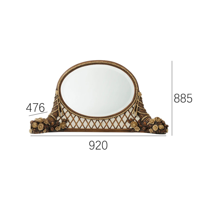 EKAR Sovereign Luxury Dressing Table | Hand-Painted English Style Vanity with Mirror |,EKAR FURNITURE CO.,LTD,EKAR Sovereign Luxury Dressing Table | Hand-Painted English Style Vanity with Mirror |,foshan furniture factory,custom Furniture factory,china furniture factory