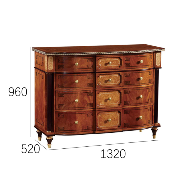 EKAR Regency Heritage Luxury Dresser | English Style Hand-Inlaid Bedroom Chest |,EKAR FURNITURE CO.,LTD,EKAR Regency Heritage Luxury Dresser | English Style Hand-Inlaid Bedroom Chest |,foshan furniture factory,custom Furniture factory,china furniture factory