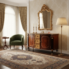 EKAR Regency Heritage Luxury Dresser | English Style Inlaid Burl Wood Sideboard |,EKAR FURNITURE CO.,LTD,EKAR Regency Heritage Luxury Dresser | English Style Inlaid Burl Wood Sideboard |,foshan furniture factory,custom Furniture factory,china furniture factory