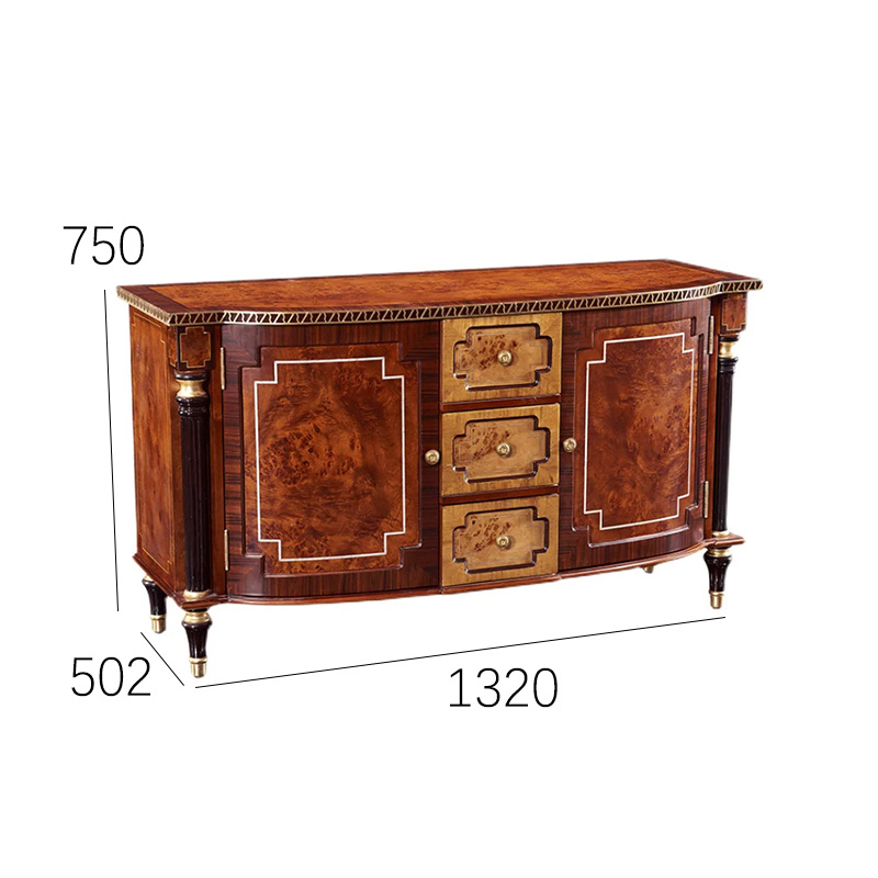 EKAR Regency Heritage Luxury Dresser | English Style Inlaid Burl Wood Sideboard |,EKAR FURNITURE CO.,LTD,EKAR Regency Heritage Luxury Dresser | English Style Inlaid Burl Wood Sideboard |,foshan furniture factory,custom Furniture factory,china furniture factory