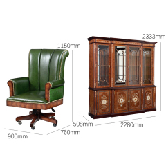 ,MY SHOP,Classic Wood Glass Bookcase – Elegance Meets Function in Office Storage,foshan furniture factory,custom Furniture factory,china furniture factory