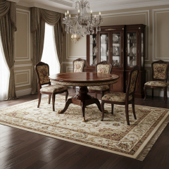 EKAR Royal Crescent Luxury Round Dining Table | British Style Pedestal Table | Custom Dining Room Furniture,EKAR FURNITURE CO.,LTD,EKAR Royal Crescent Luxury Round Dining Table | British Style Pedestal Table | Custom Dining Room Furniture,foshan furniture factory,custom Furniture factory,china furniture factory