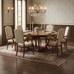 EKAR Windsor Imperial Round Dining Table| Luxury English Style Hand-Inlaid Table |Foshan Furniture Factory,MY SHOP,EKAR Windsor Imperial Round Dining Table| Luxury English Style Hand-Inlaid Table |Foshan Furniture Factory,foshan furniture factory,custom Furniture factory,china furniture factory