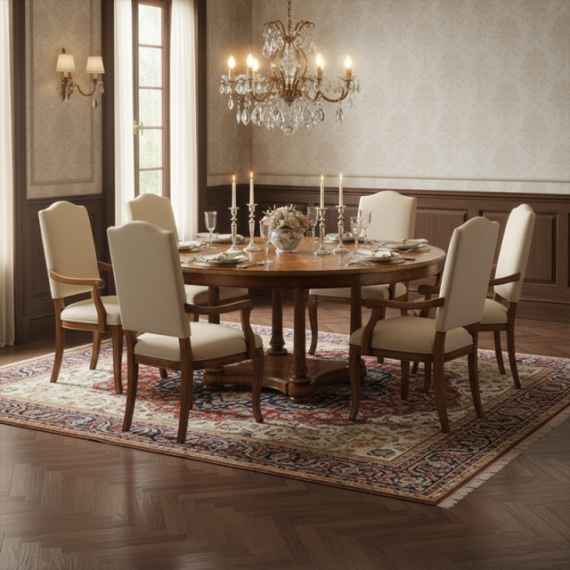 EKAR Windsor Imperial Round Dining Table| Luxury English Style Hand-Inlaid Table |Foshan Furniture Factory,MY SHOP,EKAR Windsor Imperial Round Dining Table| Luxury English Style Hand-Inlaid Table |Foshan Furniture Factory,foshan furniture factory,custom Furniture factory,china furniture factory