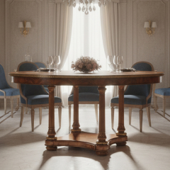 EKAR Windsor Imperial Round Dining Table| Luxury English Style Hand-Inlaid Table |Foshan Furniture Factory,MY SHOP,EKAR Windsor Imperial Round Dining Table| Luxury English Style Hand-Inlaid Table |Foshan Furniture Factory,foshan furniture factory,custom Furniture factory,china furniture factory