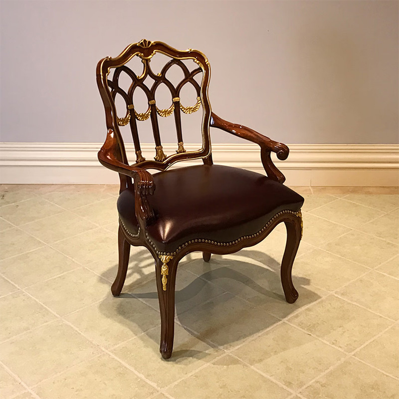 EKAR Cathedral Heritage Ornate British Style Dining Chair | Luxury Hand-Carved Armchair | EKAR FURNITURE,EKAR FURNITURE CO.,LTD,EKAR Cathedral Heritage Ornate British Style Dining Chair | Luxury Hand-Carved Armchair | EKAR FURNITURE,foshan furniture factory,custom Furniture factory,china furniture factory