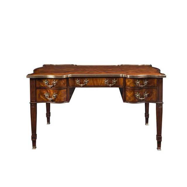 EKAR Heritage Chancellor Luxury Writing Desk | Hand-Carved English Style Executive Table | EKAR FURNITURE,MY SHOP,EKAR Heritage Chancellor Luxury Writing Desk | Hand-Carved English Style Executive Table | EKAR FURNITURE,foshan furniture factory,custom Furniture factory,china furniture factory